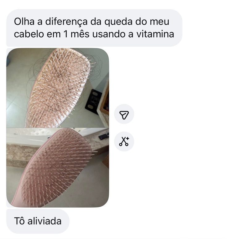 Relato de cliente HairFor+ 09